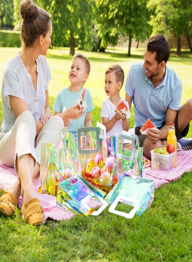 GcFoir أكياس هدايا من مادة PVC ثلاثية الأبعاد من GcFoir، 15 عبوة، مقاس 11 بوصة × 9.8 بوصة × 5.7 بوصة، مزودة بمقبض - Image 5