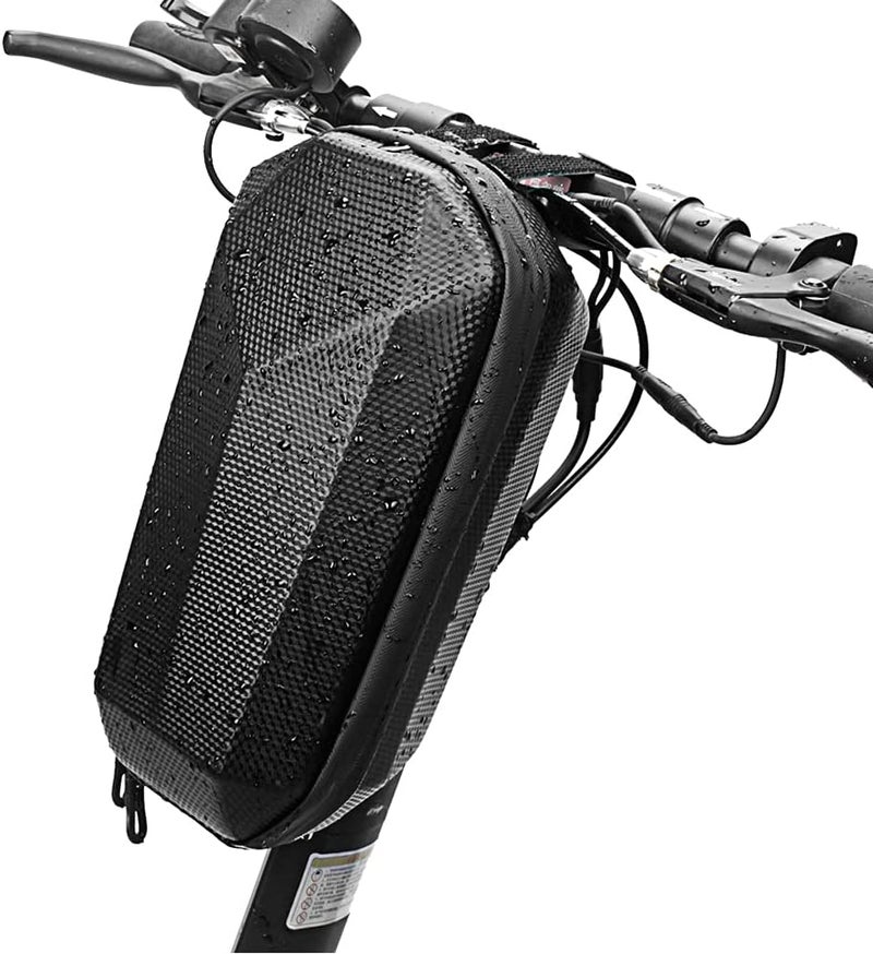 lilistore Scooter Handlebar Bag Hard Shell EVA Storage Bag for Folding Bike Electric Scooter - Image 2