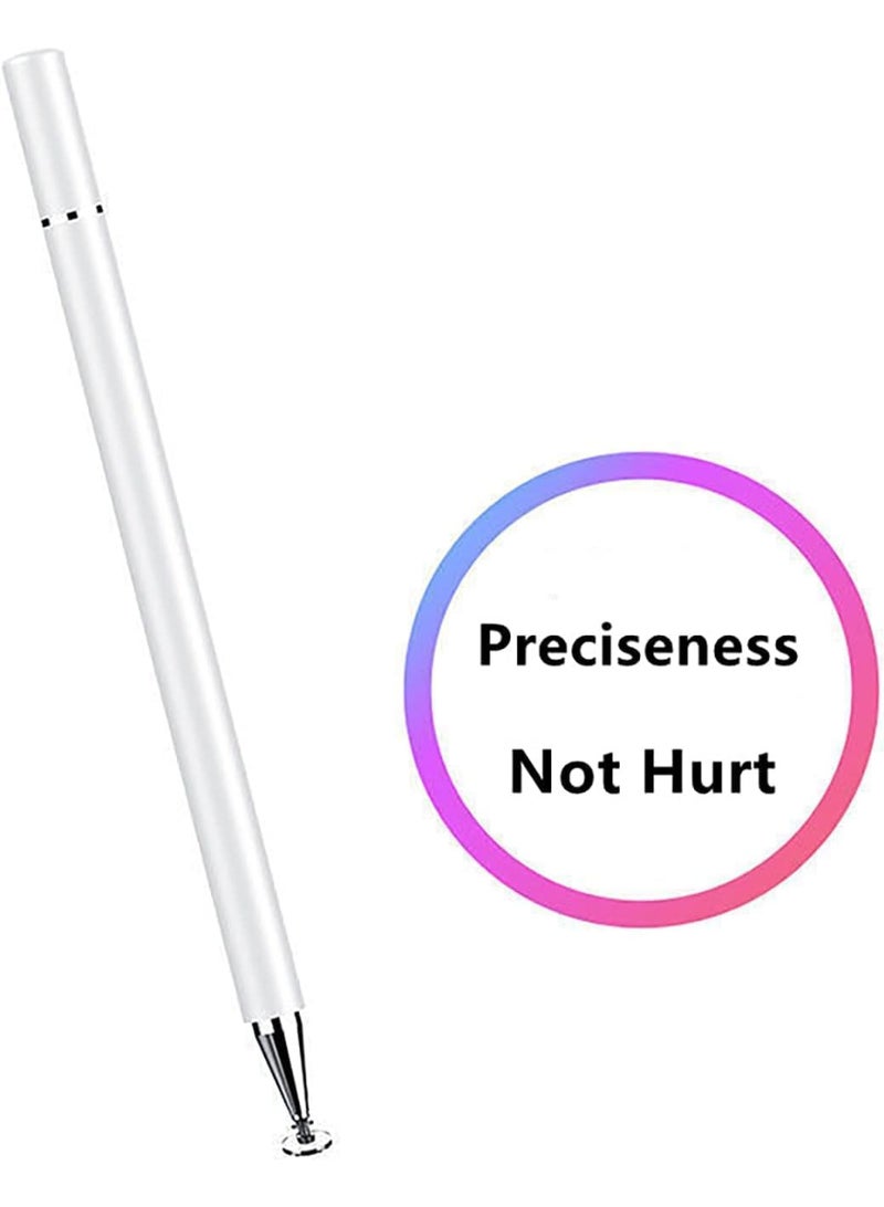 Stylus Pens for iPad Pencil Capacitive Pen High Sensitivity Fine Point Magnetism Cover Cap Universal for Apple/iPhone/Ipad pro/Mini/Air/Android/Microsoft/Surface and Other Touch Screens (White) - Image 5