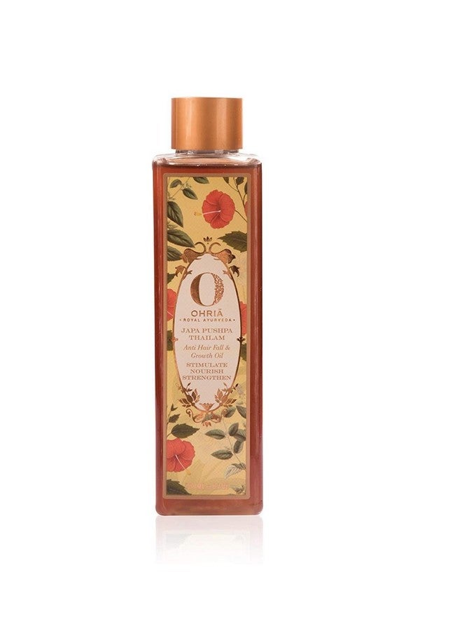 OHRIA Ayurveda Japa Pushpa Thailam/Hibiscus Hair Oil With Honey & Coconut Milk Hair Cleanser (Shampoo) | Hair Care Combo, 100Ml Each - Image 4