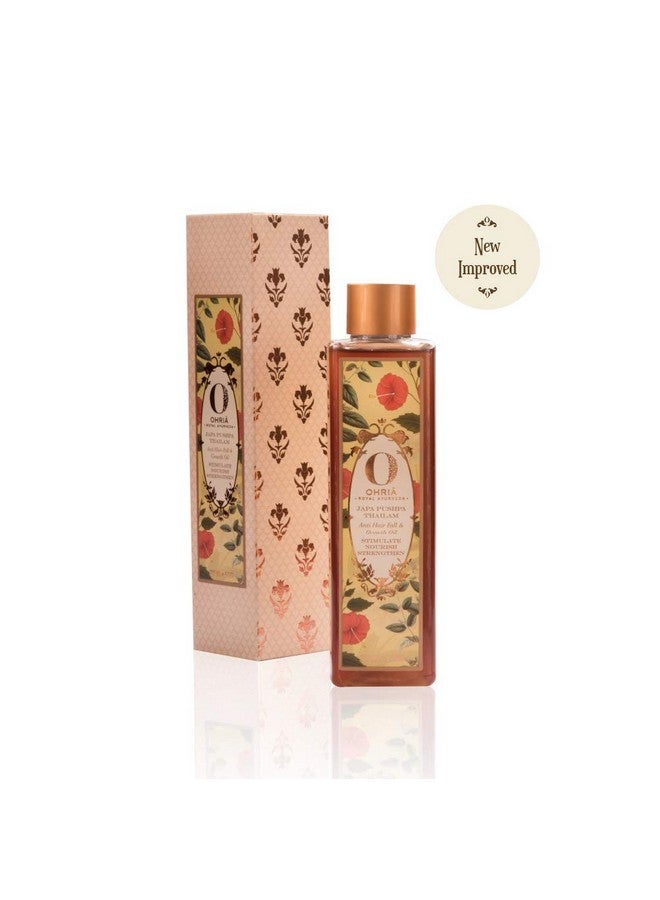 OHRIA Ayurveda Japa Pushpa Thailam/Hibiscus Hair Oil With Honey & Coconut Milk Hair Cleanser (Shampoo) | Hair Care Combo, 100Ml Each - Image 2