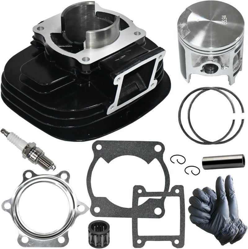 Tupo 195cc 66mm Cylinder Piston Ring Gasket Top End Rebuild Kit for Yamaha Blaster 200 YFS200 1988-2006 - Image 1