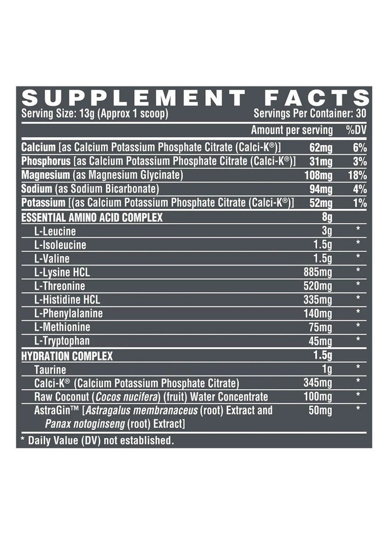EAA+ Fruit Punch Flavor 30 Servings 390g