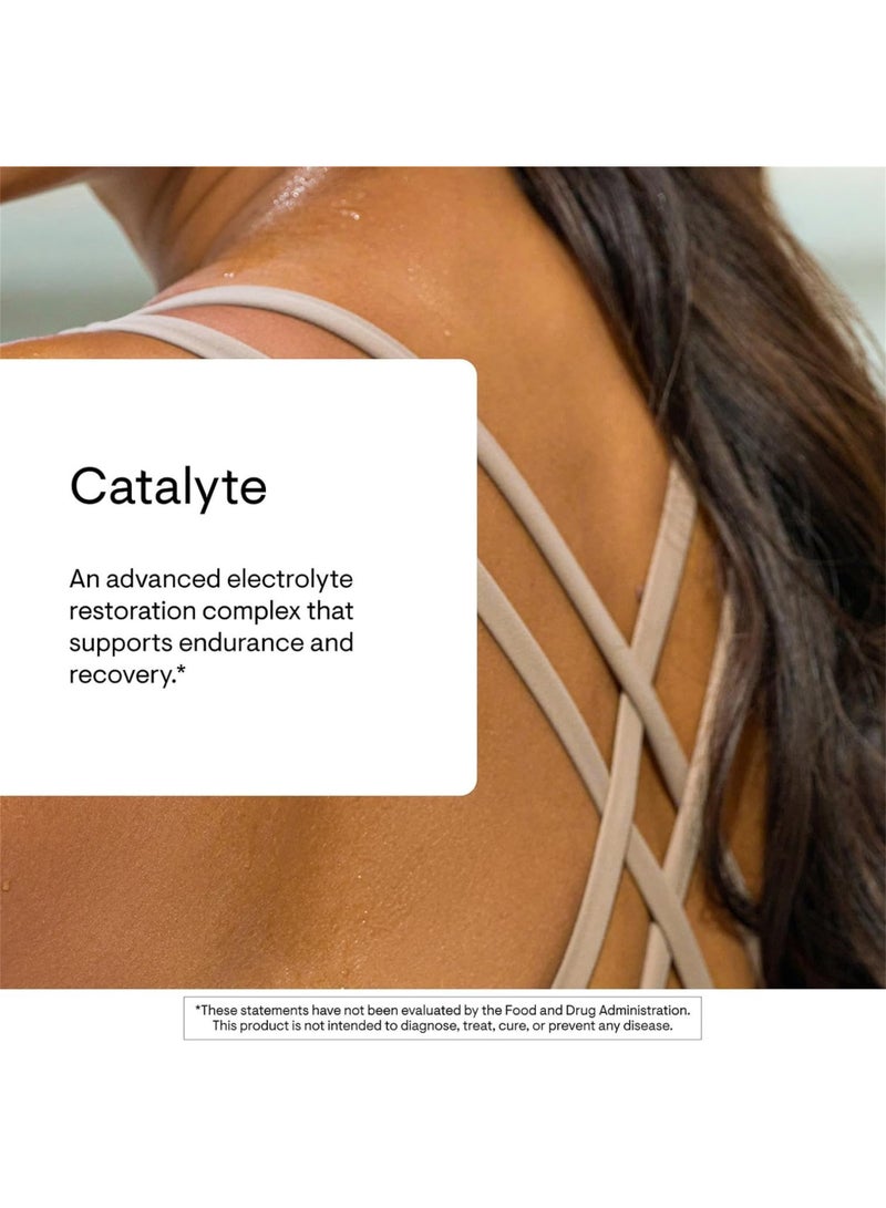 Thorne Catalyte - Lemon Lime Flavored Electrolytes - Dietary Supplement - Net wt 11.01 oz (312 g) - Image 3