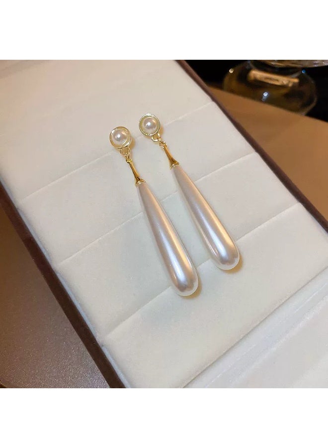 Goolsky S925 Sterling Silver Long Tassel Earrings – Chic Minimalist Statement Jewelry for Women, Sparkling Tassels Anti-Tarnish, Parties/Dinners Daily Wear - Image 3