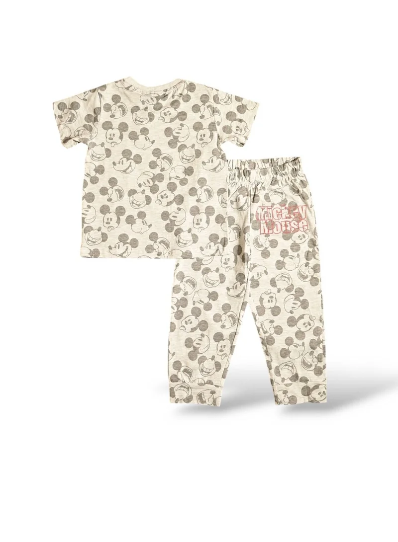 Mickey Mouse  MICKEY MOUSE - ‬‪BOYS SHORT SLEEVE PAJAMA SET‬ for Men | Best Price UAE