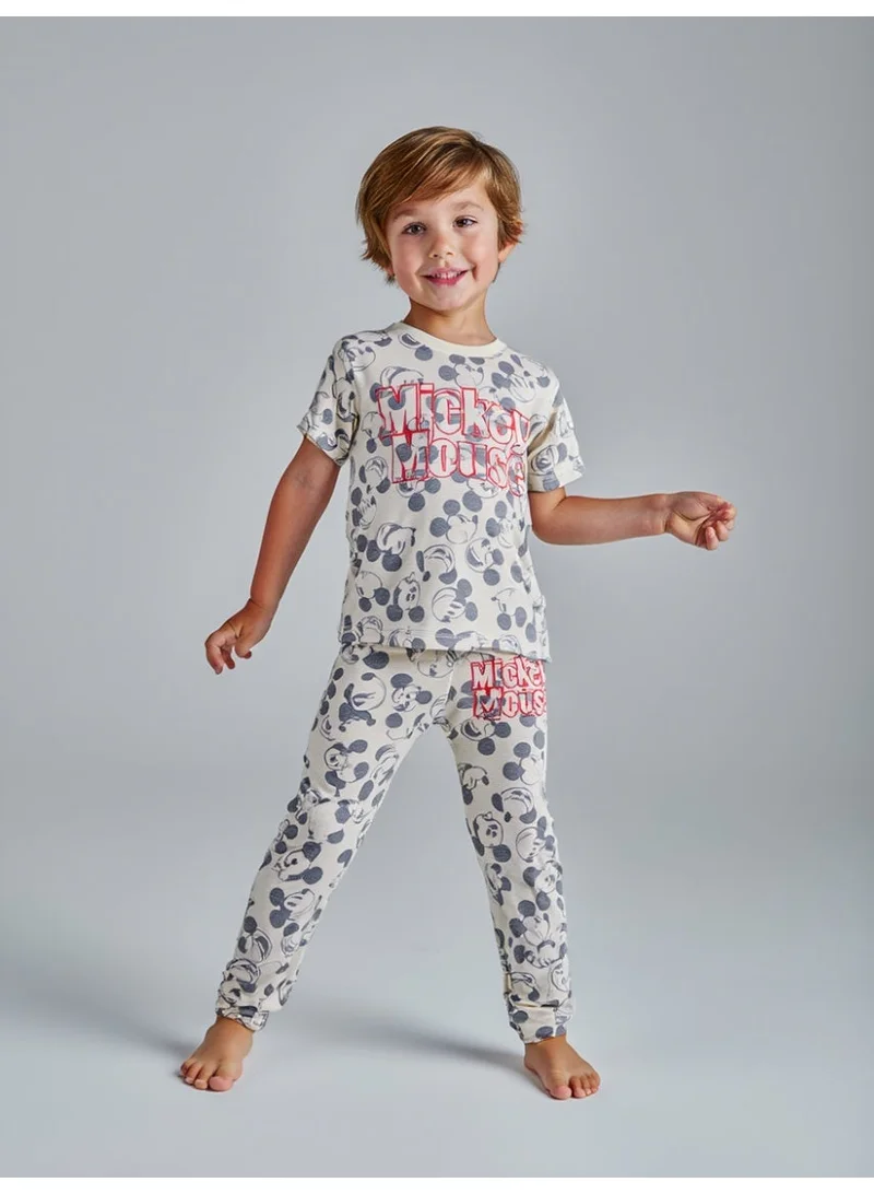 Mickey Mouse  MICKEY MOUSE - ‬‪BOYS SHORT SLEEVE PAJAMA SET‬ for Men | Best Price UAE
