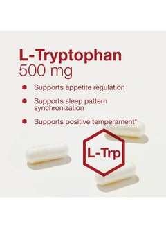 Protocol For Life Balance Protocol L-Tryptophan 500mg - Stress Relief, and Relaxation - 60 Veg Caps  - Image 4