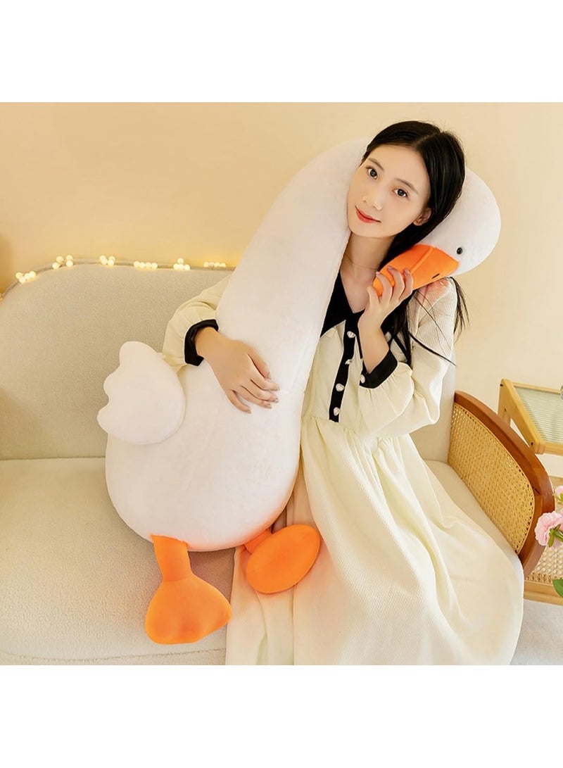 Duck Stuffed Animal, Extra Large, Hugging Pillow, Long Neck Cushion, Cute, Cute, Moe Moe, Healing 99 cm - Image 4