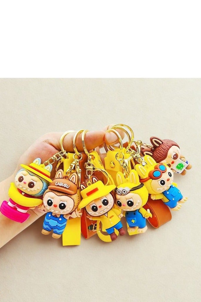 Cute Labubu Toy Keychain – Mini Decorative Charm, Durable & Lightweight, Ideal for Bags, Keys & Gifts - Image 1