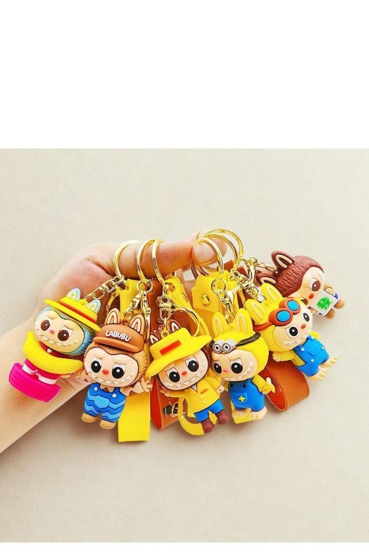 Cute Labubu Toy Keychain – Mini Decorative Charm, Durable & Lightweight, Ideal for Bags, Keys & Gifts - Image 3