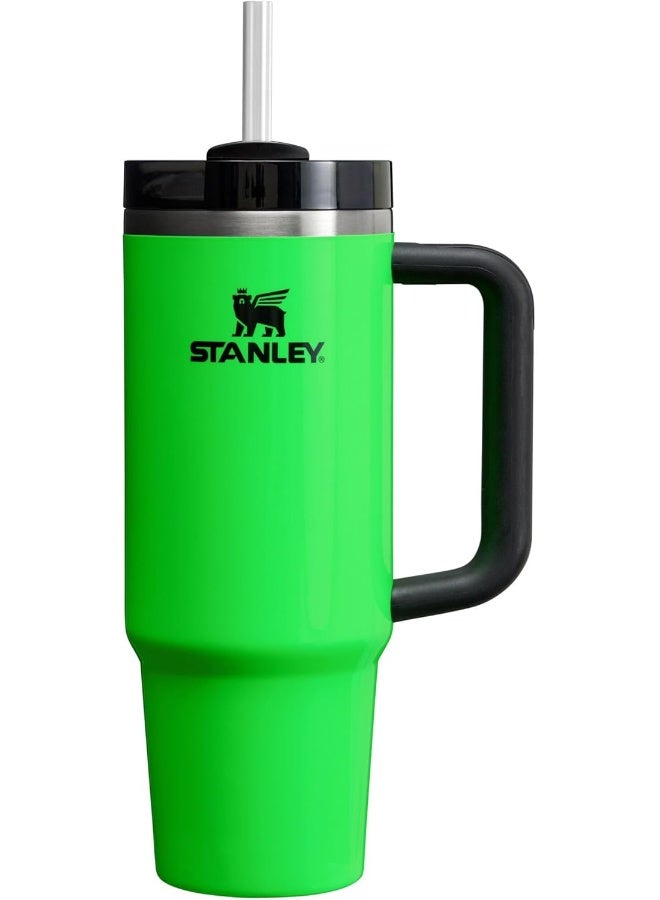 Stanley Stanley Quencher H2.O FlowState Tumbler 30 OZ Neon Green - Image 1