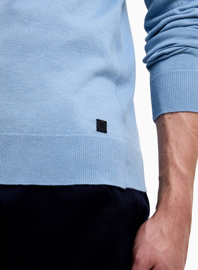 فرنش كونكشن نصف سحاب سترة محبوكة - Image 5