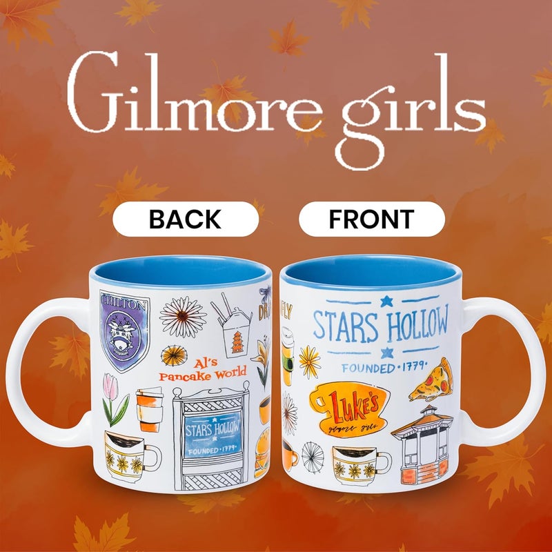Silver Buffalo Gilmore Girls Destination 20oz Ceramic Mug - Image 2