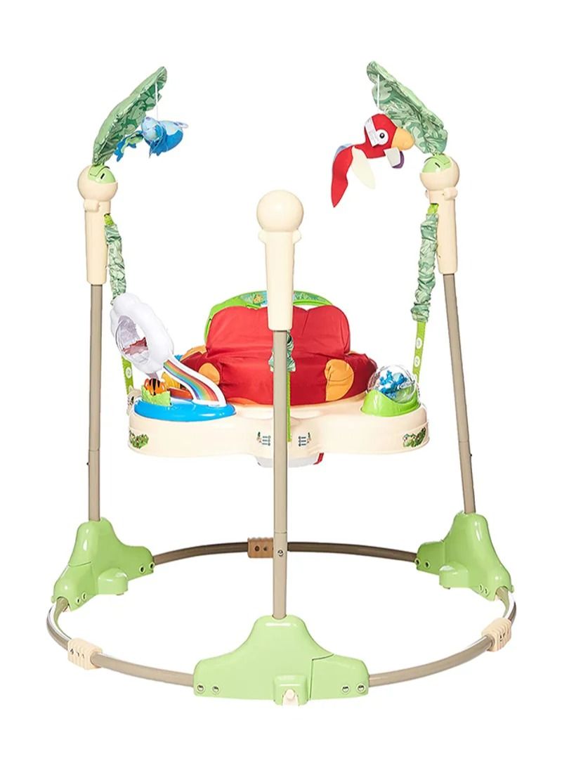erorex Jumparoo Rainforest Baby Bouncing Jumper Walker With Music And Lights - Image 4