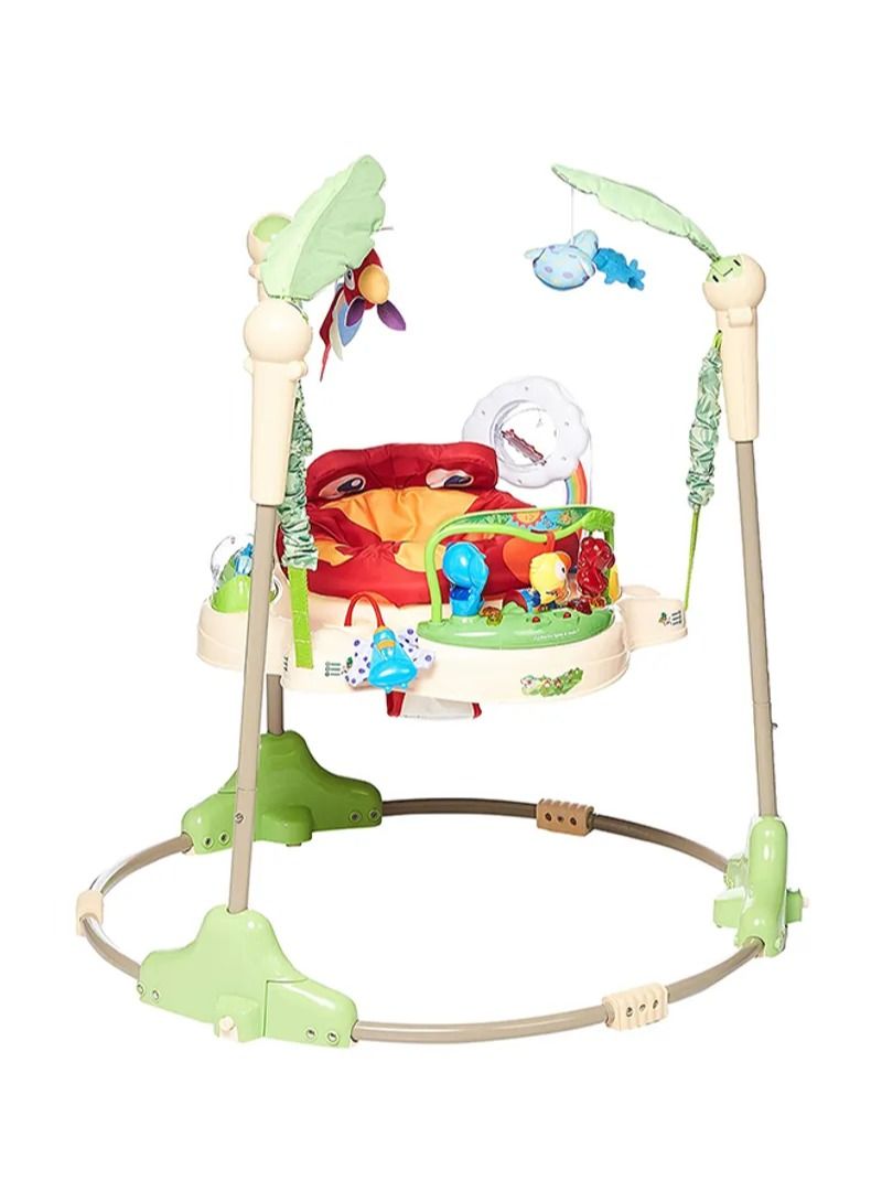 erorex Jumparoo Rainforest Baby Bouncing Jumper Walker With Music And Lights - Image 3