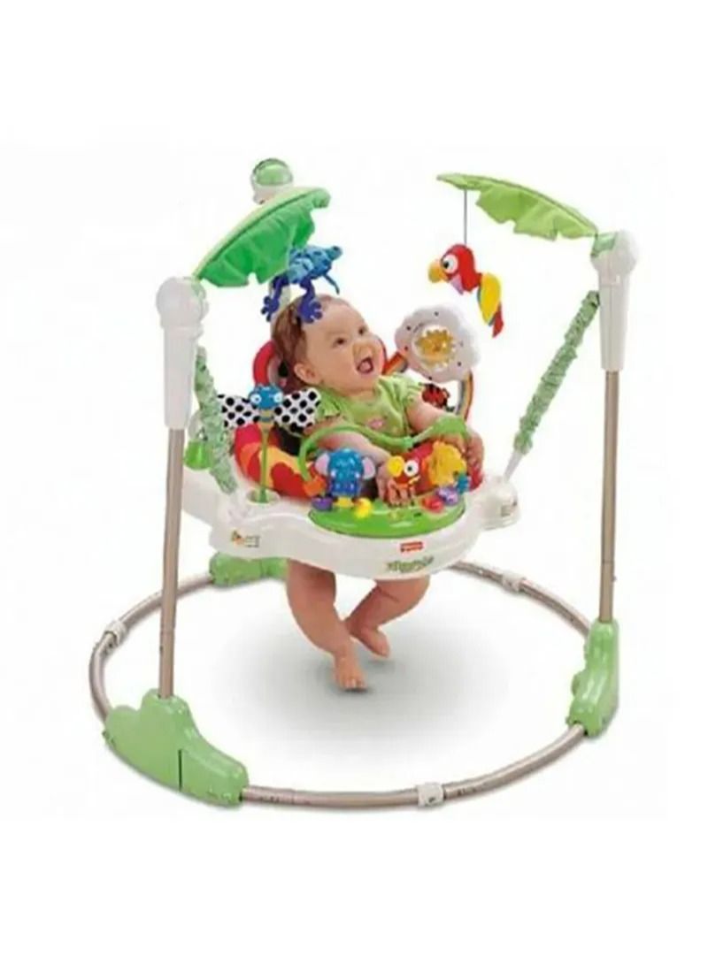 erorex Jumparoo Rainforest Baby Bouncing Jumper Walker With Music And Lights - Image 2