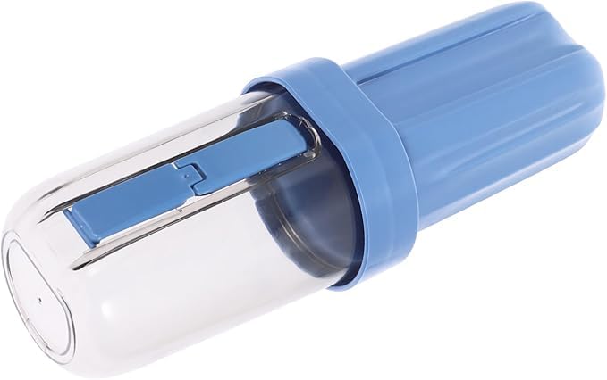 CLICKSWIFT علبة تخزين فرشاة الأسنان ومعجون الأسنان 2 في 1 من كليك سويفت، علبة فرشاة أسنان محمولة، كوب فرشاة أسنان، حاوية قابلة للإزالة للسفر، المنزل 1 قطعة متعددة الألوان - Image 3