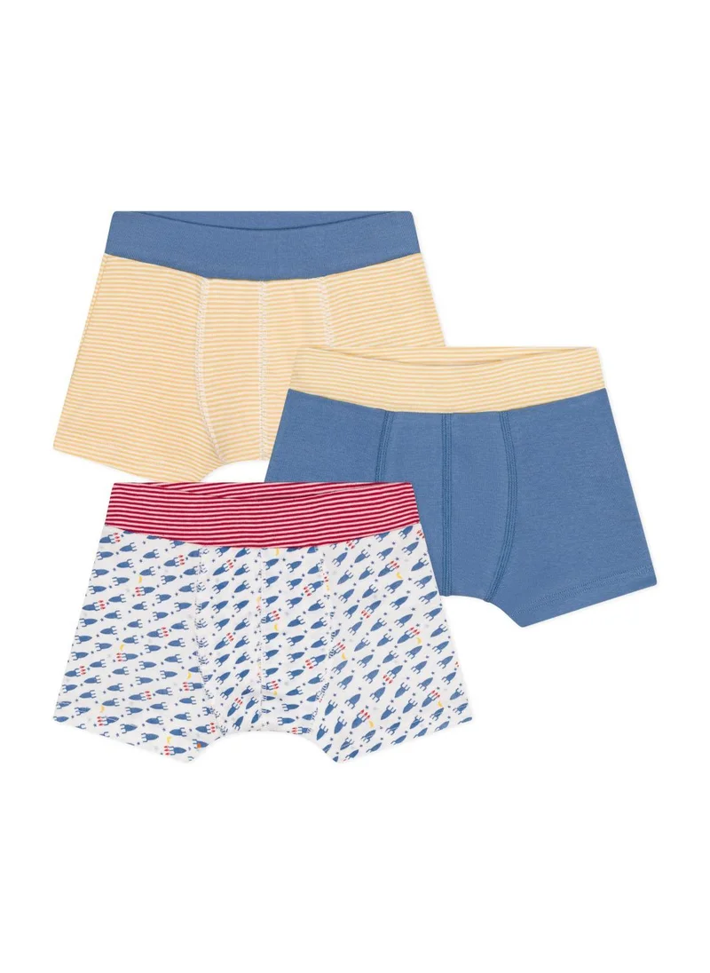 بيتي باتو Children's rocket pattern boxers - 3-pack