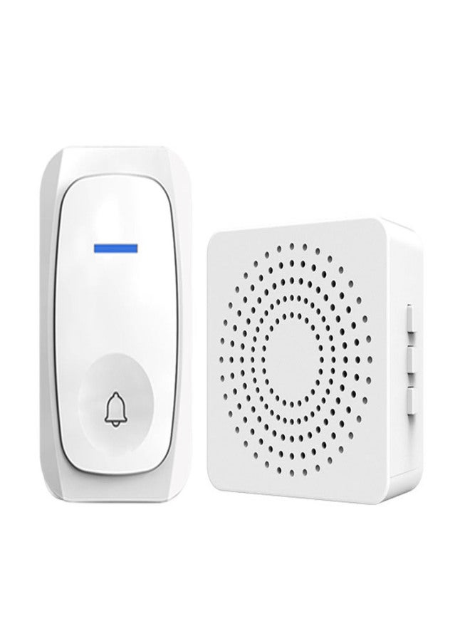 Wireless Doorbell Waterproof Door Bell with 38 Melodies to Choose Adjustable Volume - Image 1
