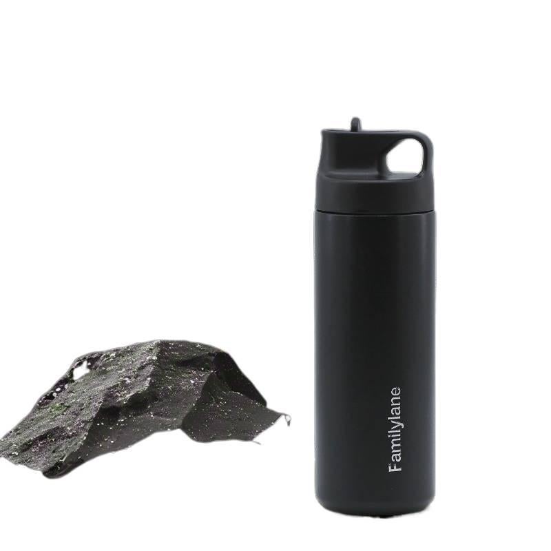 Straw Lid 520 ml Stainless Steel Coffee Mug - Image 5