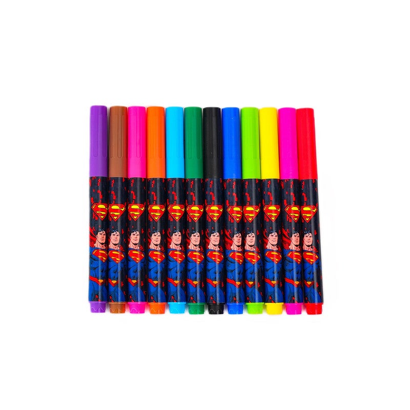 Warner Bros. Superman Superpower Marker Pen 12Pc Set - Image 4