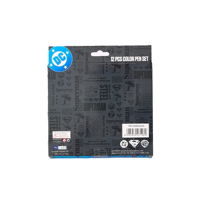 Warner Bros. Warner Bros. Superman Superpower Marker Pen 12Pc Set