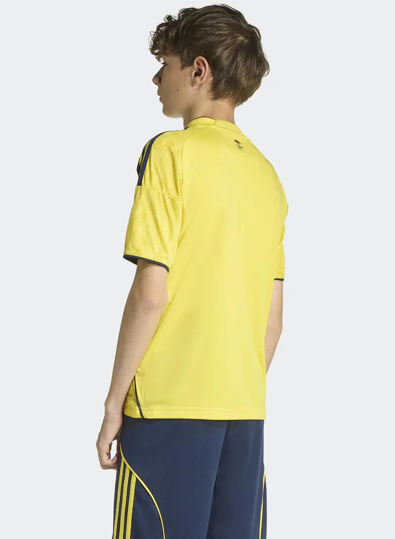 adidas Youth Al Nassr Home Jersey