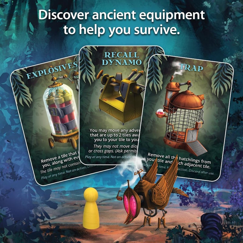 Gamewright - Forbidden Jungle - Cooperative Board Game - Image 4