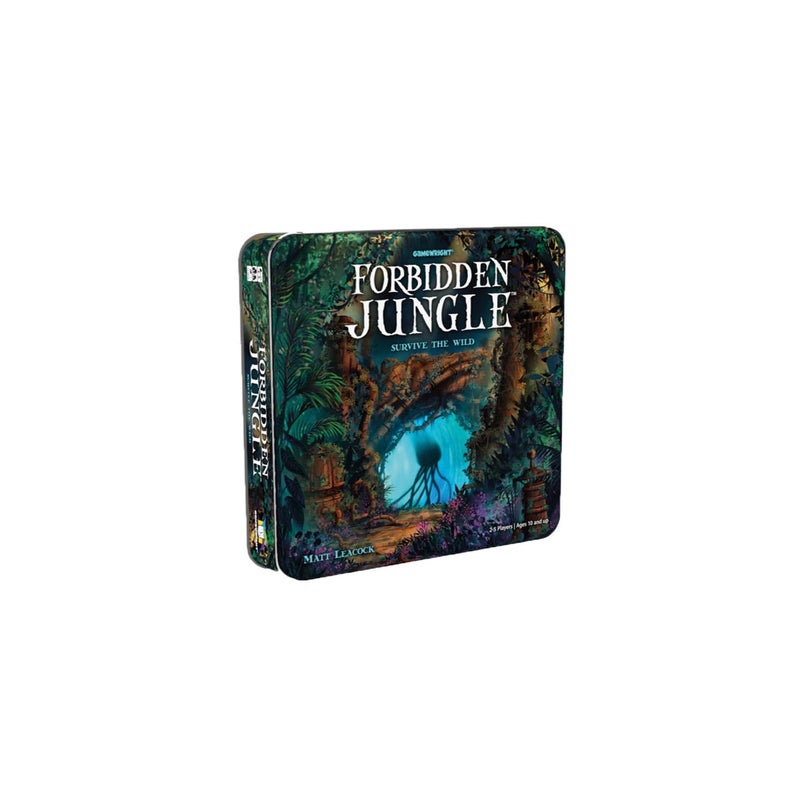 Gamewright - Forbidden Jungle - Cooperative Board Game - Image 1