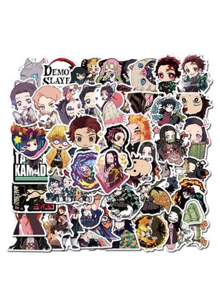 50-Piece Anime Demon Slayer Cartoon Waterproof Doodles Sticker Set - pzsku/ZAC51640A2DEB9373BAB0Z/45/_/1664376040/080f61a3-87f5-4ee0-8463-879959e3a071