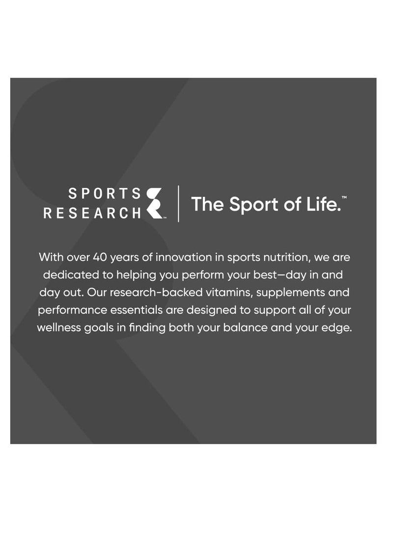 SPORTS RESEARCH - Sports Research Organic MCT Oil derived from Non-GMO Organic Coconuts Unflavored 32oz - Image 1