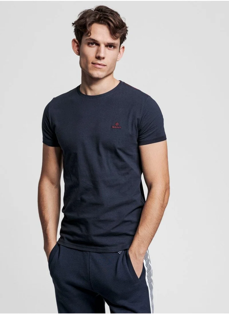 GANT Gant Contrast Logo T-Shirt