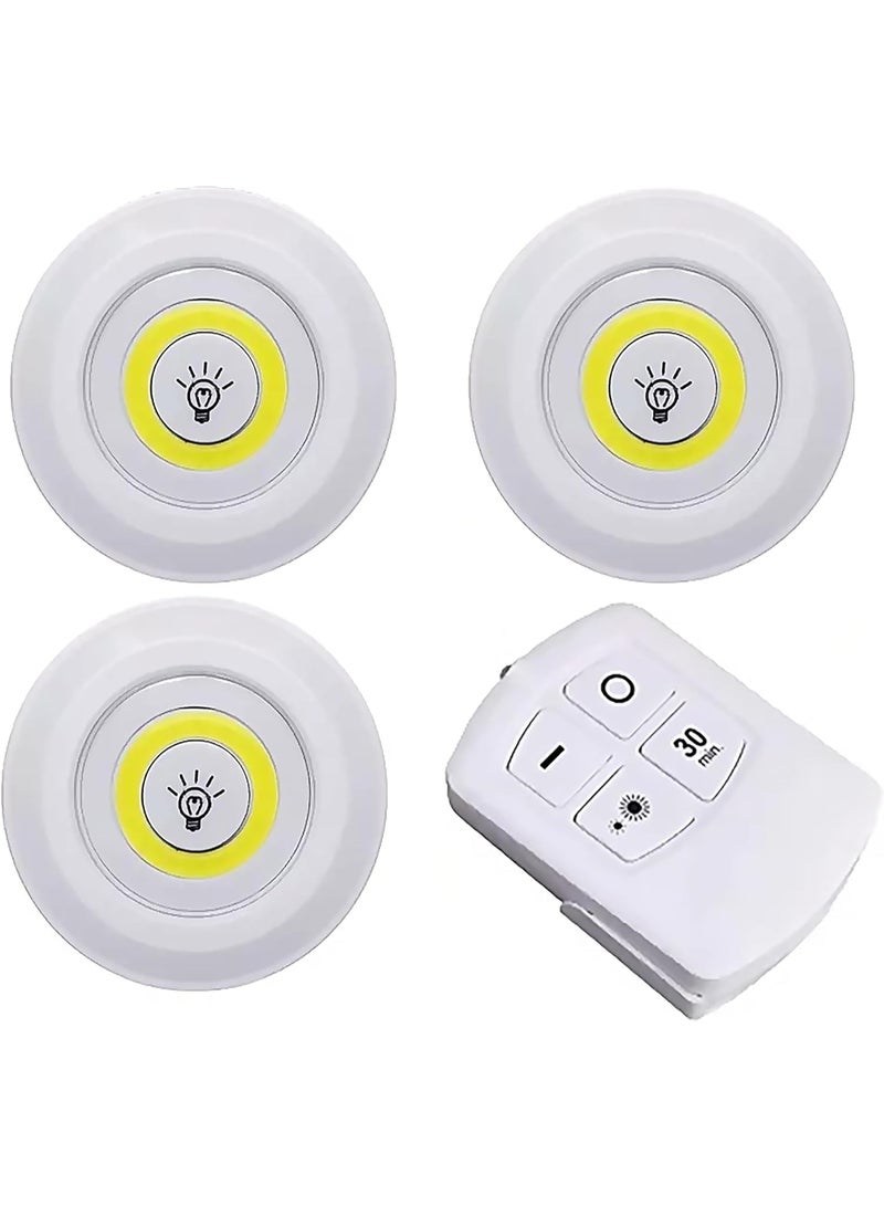 مصابيح LED قابلة للتعتيم، مصابيح تعمل بالبطارية  مع جهاز تحكم عن بعد - Image 1