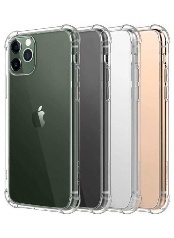 For iPhone 11 Pro Max Case Cover Shockproof 6.5 Inch Tpu Crystal Super Transparent Hard Pc Back Plus Tpu Frame Cases For iPhone 11 Pro Max 2019 Clear - Image 2