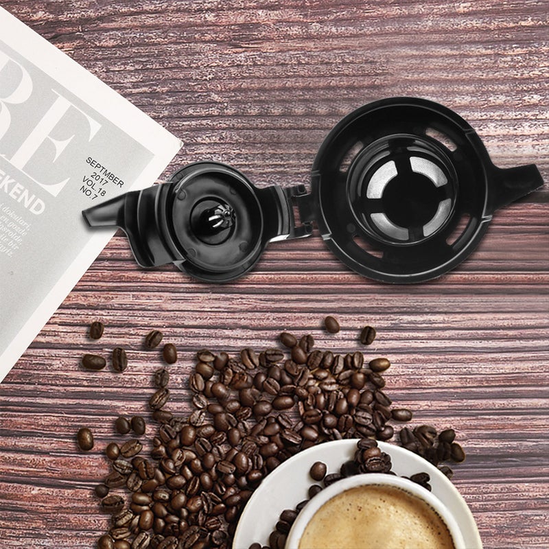 Compatible with Hamilton Beach FlexBrew 49979/ 2 Way Reusable Refillable Coffee Filter Basket Capsules Cup 2pcs - Image 4