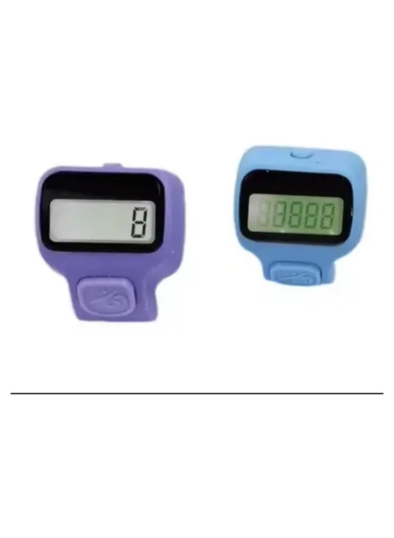 Mini Hand Unisex Tally Counter, Finger Ring, Digital Counting Machine, 6 Pieces, Multicolor - Image 4