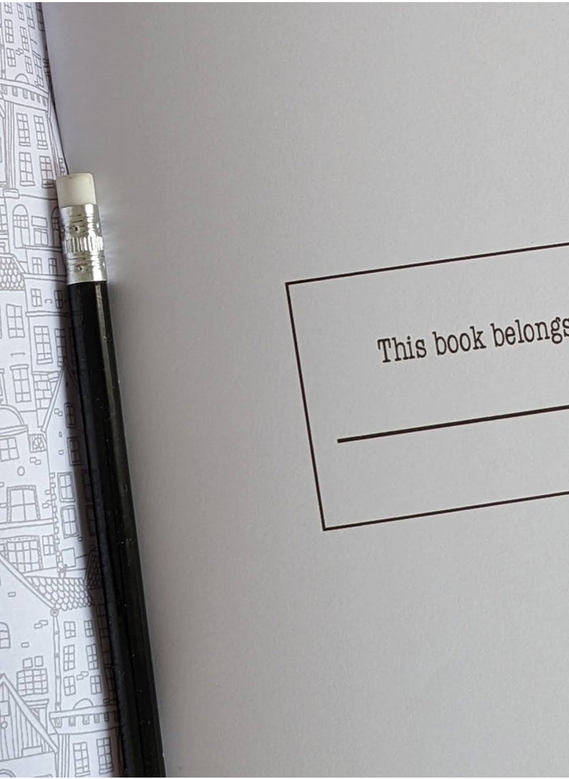 Dxign Co - Dxign Co - Personalised A5 Notebook, May Night Salvia, 72 Pages - Image 1
