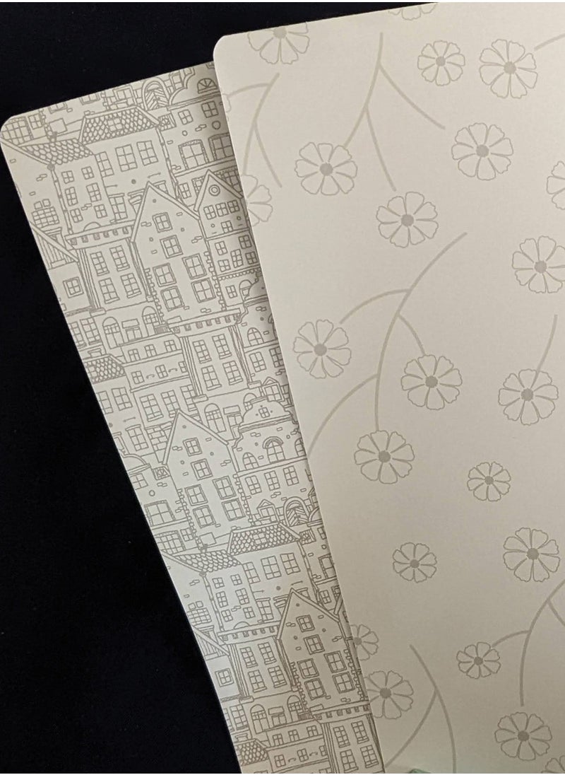 Dxign Co - Dxign Co - Personalised A5 Notebook, May Night Salvia, 72 Pages - Image 1