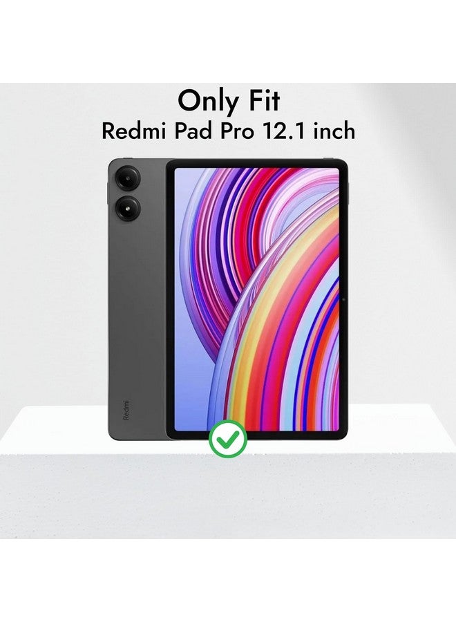 Robustrion Cover for Redmi Pad Pro 12.1 Cover Case, Flip Cover with Pencil Holder for Redmi Pad Pro 5G Tablet 12.1 inch [ Auto Sleep Wake Support] - Black - Image 2