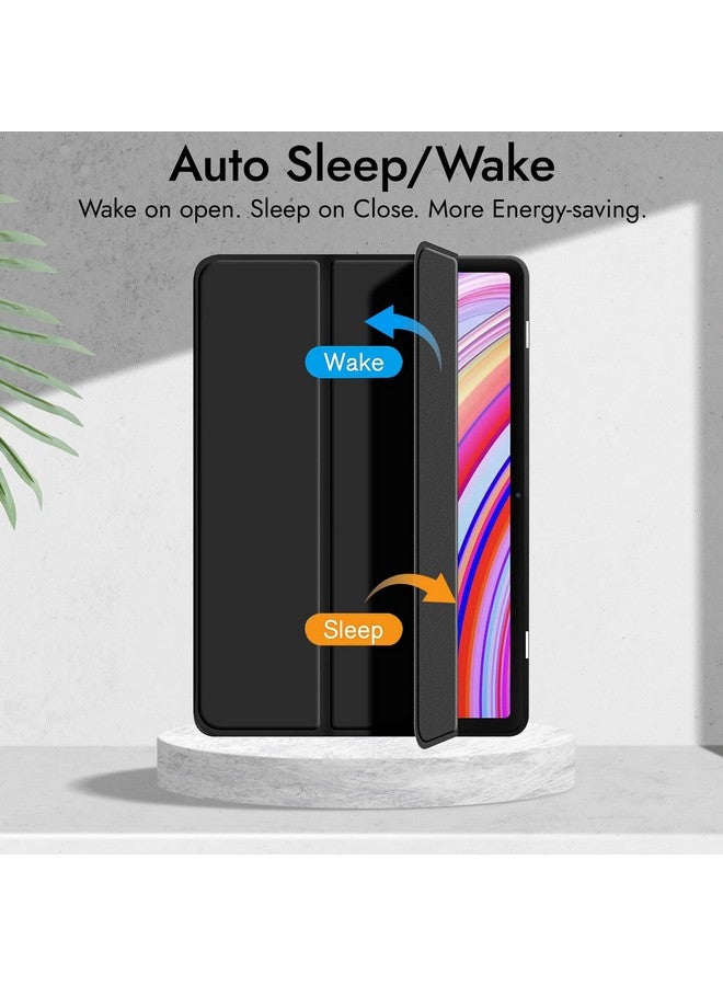 Robustrion Cover for Redmi Pad Pro 12.1 Cover Case, Flip Cover with Pencil Holder for Redmi Pad Pro 5G Tablet 12.1 inch [ Auto Sleep Wake Support] - Black - Image 3