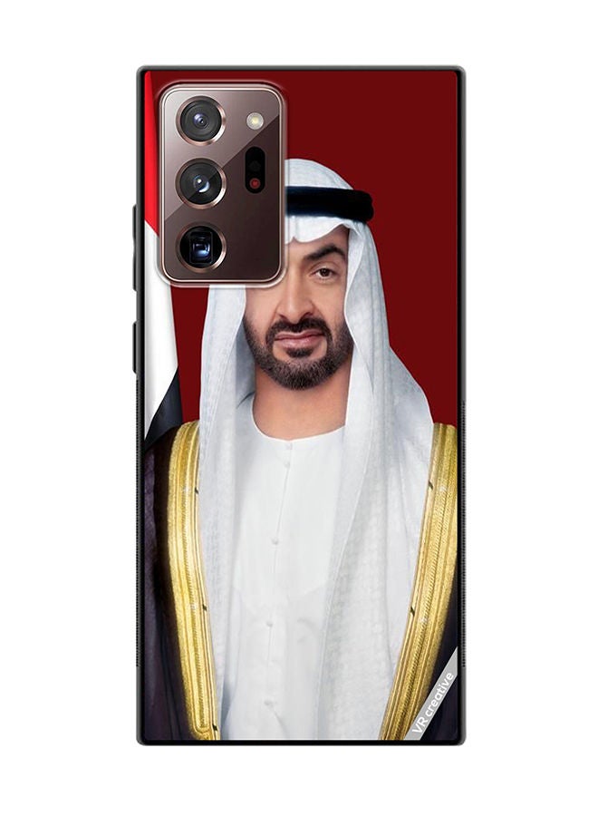 VR CREATIVE Protective Case Cover For Samsung Galaxy Note20 Ultra 5G Sheikh Mohamed Bin Zayed Al Nahyan Design Multicolour - Image 1