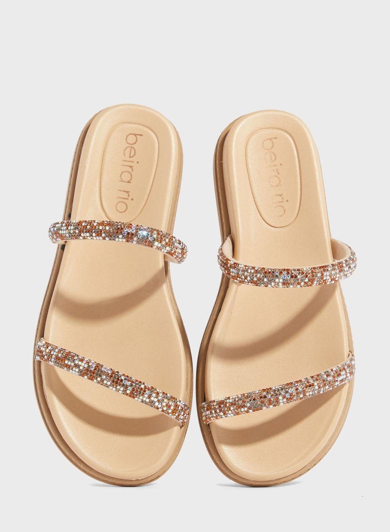 Beira Rio Flat Sandals for Women – Stylish Ladies Flat Sandals & Comfortable Flat Slippers - Image 4