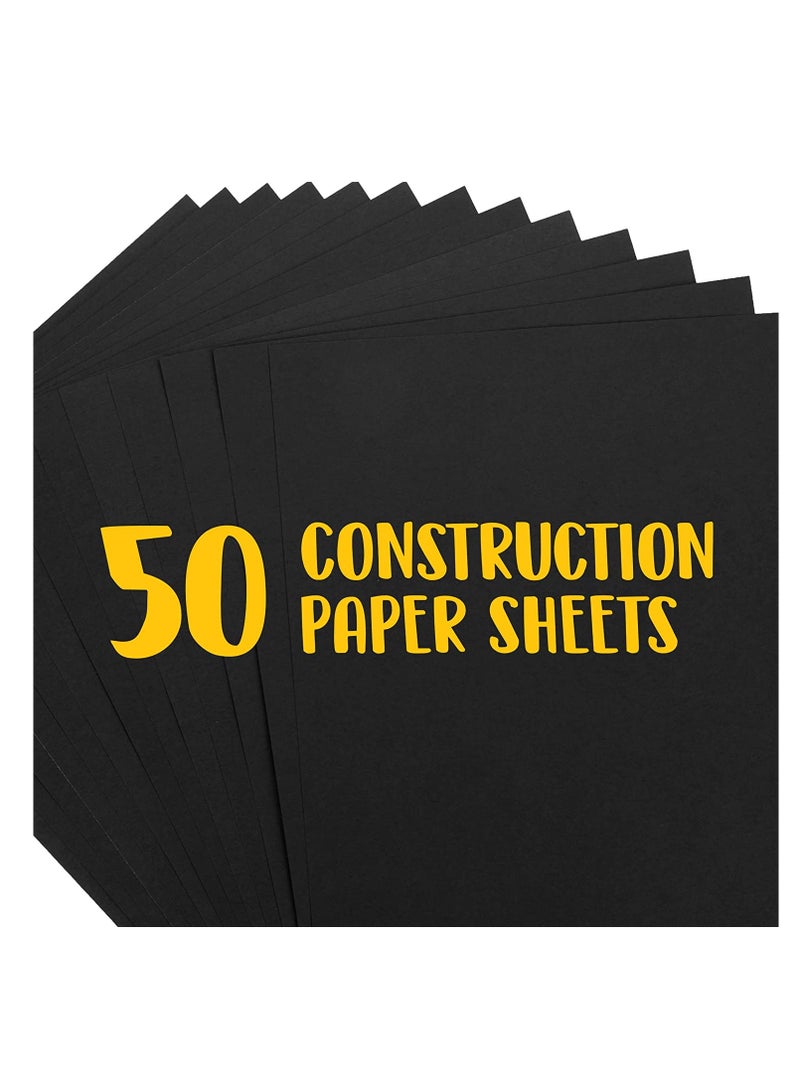 كرايولا Crayola Project Premium Black Construction Paper 50 ورقة - Image 3