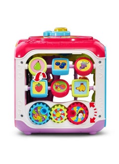 vtech Sort And Discovery Activity Cube (Frustration Free Packaging), Pink  - Image 5