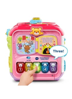 vtech Sort And Discovery Activity Cube (Frustration Free Packaging), Pink  - Image 3