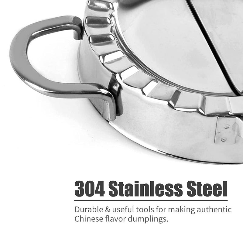 MOLTERA MOLTERA Dumpling Maker Puri Maker Puri Cutter Modal Maker Round Puri Cutter Puri Cutter for Even Shapes Chinese Dumplings Rapid Making Tool COMBOO Set  - Image 4