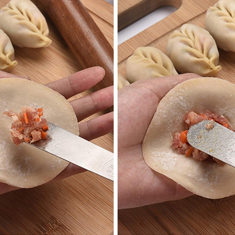 MOLTERA MOLTERA Dumpling Maker Puri Maker Puri Cutter Modal Maker Round Puri Cutter Puri Cutter for Even Shapes Chinese Dumplings Rapid Making Tool COMBOO Set  - Image 5