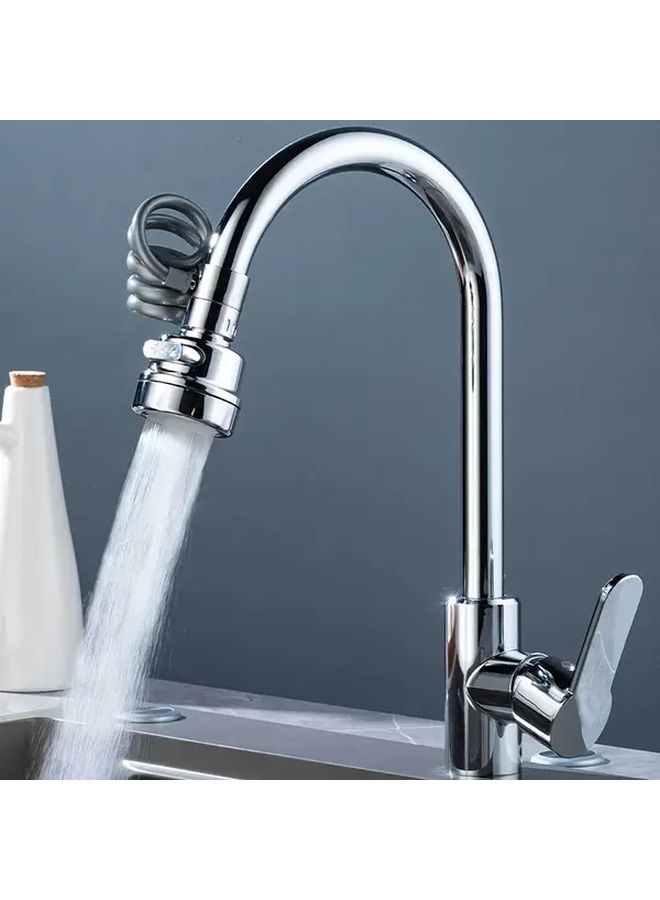 1pc 360 Degree Rotating Kitchen Faucet Extension Tube 3 Mode Water Saving Filter - Image 3