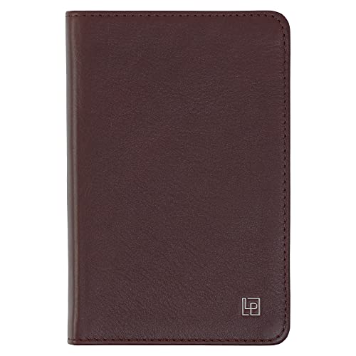 Leatherpress Classic Leather Notebook Writing Journal, Softcover, Narrow Ruled, Table of Contents and Numbered Pages - Image 1